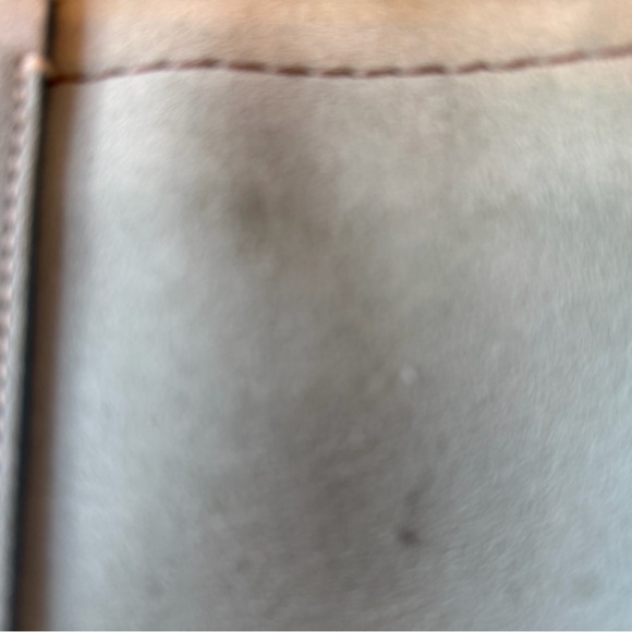 Vintage Coach 8B31 Mint Suede Beaded Tote Bag Tiffany blue interior Dust Bag Inc - Picture 11 of 16